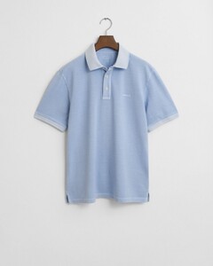Gant Classic Piqué Sunfaded Short Sleeve Poloshirt Fresh Blue