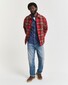 Gant Classic Poplin Check Button-Down Overhemd College Blue