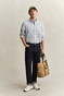 Gant Classic Poplin Check Button-Down Overhemd Herb Green