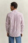 Gant Classic Poplin Check Button-Down Overhemd Rose Red