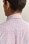 Gant Classic Poplin Check Button-Down Overhemd Rose Red