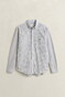 Gant Classic Poplin Check Button-Down Overhemd Taupe Beige