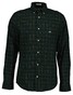 Gant Classic Poplin Check Overhemd Tartan Green
