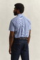 Gant Classic Poplin Gingham Check Button-Down Overhemd College Blue