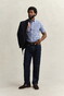 Gant Classic Poplin Gingham Check Button-Down Overhemd College Blue