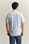 Gant Classic Poplin Gingham Check Button-Down Overhemd Licht Blauw