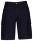 Gant Classic Solid Color Cargo Shorts Bermuda Avond Blauw
