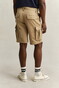 Gant Classic Solid Color Cargo Shorts Bermuda Donker Khaki