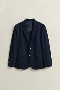 Gant Club Blazer Colbert Avond Blauw