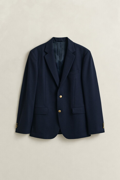Gant Club Blazer Colbert Avond Blauw