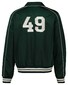 Gant Club Varsity Jacket Tartan Green