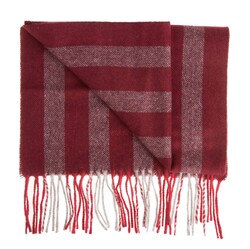 Gant Contrast Herringbone Sjaal Rood