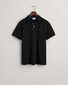 Gant Contrast Piqué Short Sleeve Subtle Stretch Polo Zwart