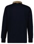 Gant Corduroy Collar Heavy Rugger Trui Avond Blauw