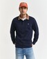 Gant Corduroy Collar Heavy Rugger Trui Avond Blauw