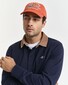 Gant Corduroy Collar Heavy Rugger Trui Avond Blauw