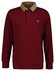 Gant Corduroy Collar Heavy Rugger Trui Plumped Red