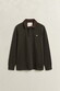 Gant Corduroy Polo Collar Heavy Rugger Trui Dark Moss Green