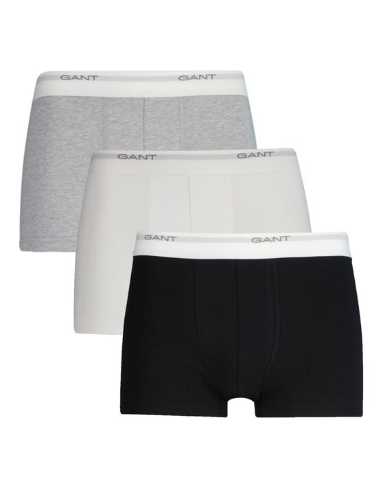 Gant Core Trunk 3Pack Underwear Black-White