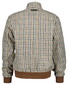 Gant Cotton Blend Harrington Check Jack Mahogany Brown