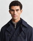 Gant Cotton Blend Trench Coat Jas Avond Blauw