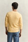 Gant Cotton Cable Crew Neck Pullover Mild Yellow