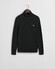 Gant Cotton Cable Rollneck Trui Zwart