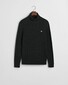 Gant Cotton Cable Rollneck Trui Zwart