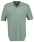 Gant Cotton Check Texture Short Sleeve Polosweater Trui Surplus Mint
