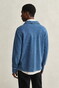Gant Cotton Indigo Dyed Finish Rugger Trui