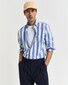 Gant Cotton Linnen Bold Stripe Button-Down Overhemd Rich Blue