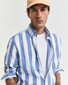 Gant Cotton Linnen Bold Stripe Button-Down Overhemd Rich Blue