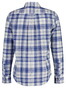 Gant Cotton Linnen Multi Check Button-Down Overhemd Vintage Blue