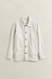 Gant Cotton Linnen Solid Color Overshirt Zand