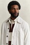 Gant Cotton Linnen Solid Color Overshirt Zand