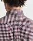 Gant Cotton Twill Gingham Check Button-Down Overhemd Plumped Red