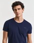 Gant Crew Neck 2Pack T-Shirt Navy-White