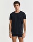 Gant Crew Neck 2Pack T-Shirt Zwart