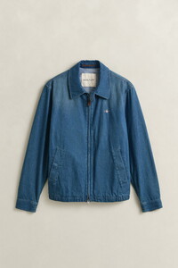 Gant Denim Indigo Windcheater Jack Semi Light Blue