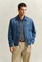 Gant Denim Indigo Windcheater Jack Semi Light Blue