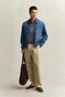 Gant Denim Indigo Windcheater Jack Semi Light Blue