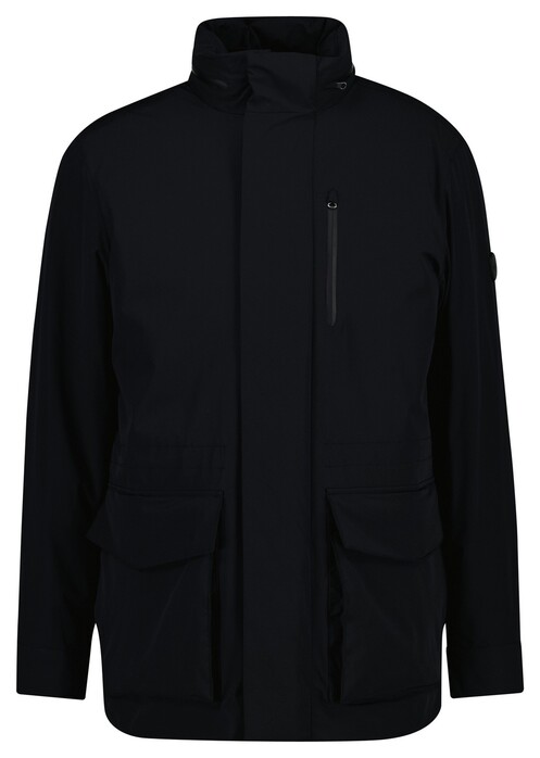 Gant Double Mid Length Jacket Black