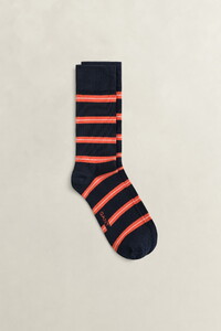 Gant Duo Stripe Sokken Marine
