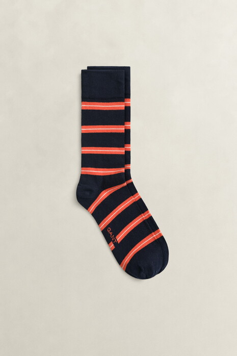 Gant Duo Stripe Sokken Marine