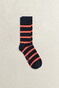 Gant Duo Stripe Sokken Marine