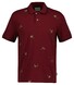 Gant Embroidered Flying Duck Pattern Polo Plumped Red