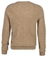 Gant Extrafine Lambswool V-Neck Trui Dark Sand Melange