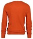 Gant Extrafine Lambswool V-Neck Trui Deep Orange