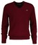 Gant Extrafine Lambswool V-Neck Trui Plumped Red
