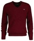 Gant Extrafine Lambswool V-Neck Trui Plumped Red